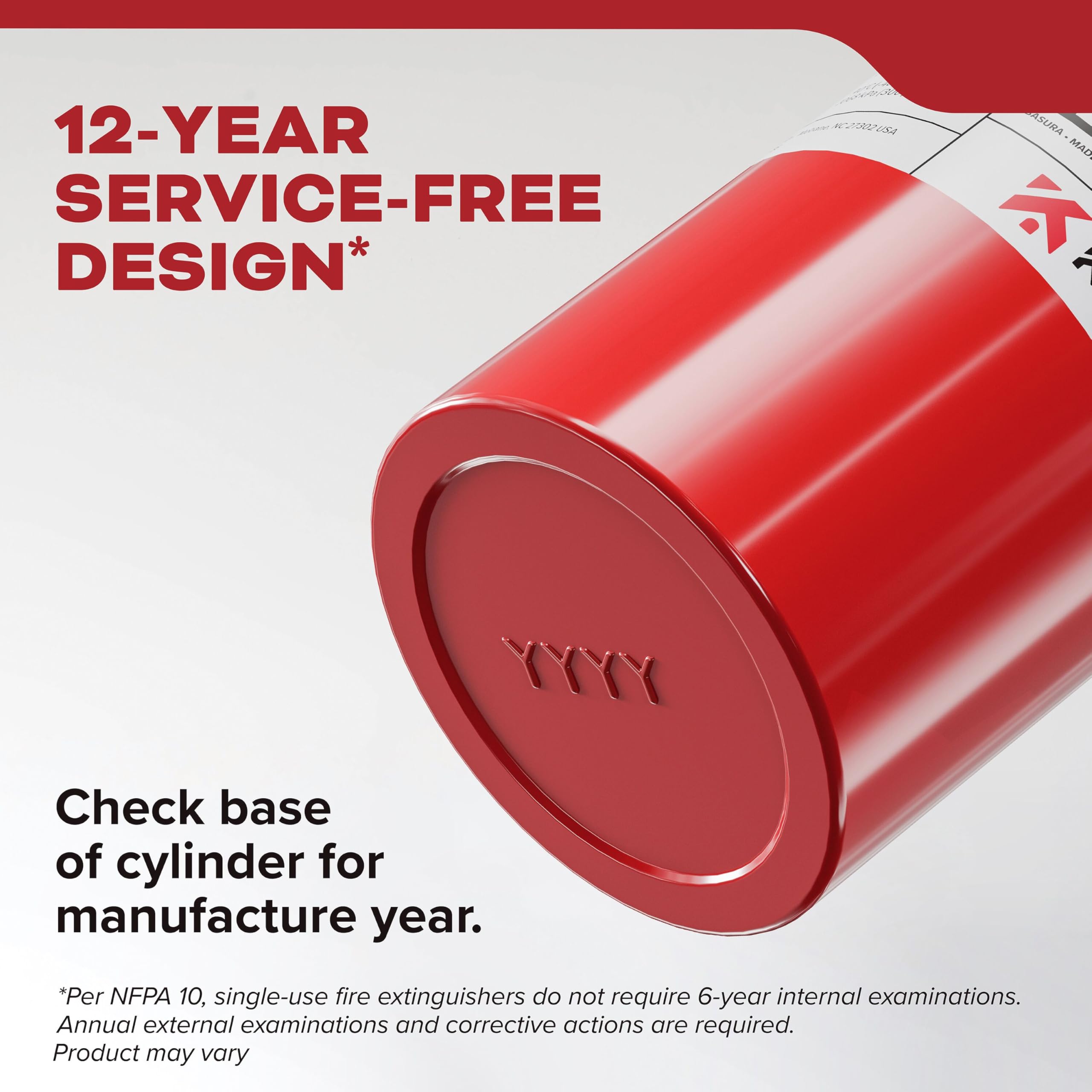 Kidde Basic Fire Extinguisher for Home, Office, Residential, Single-Use, 5BC - Image 10