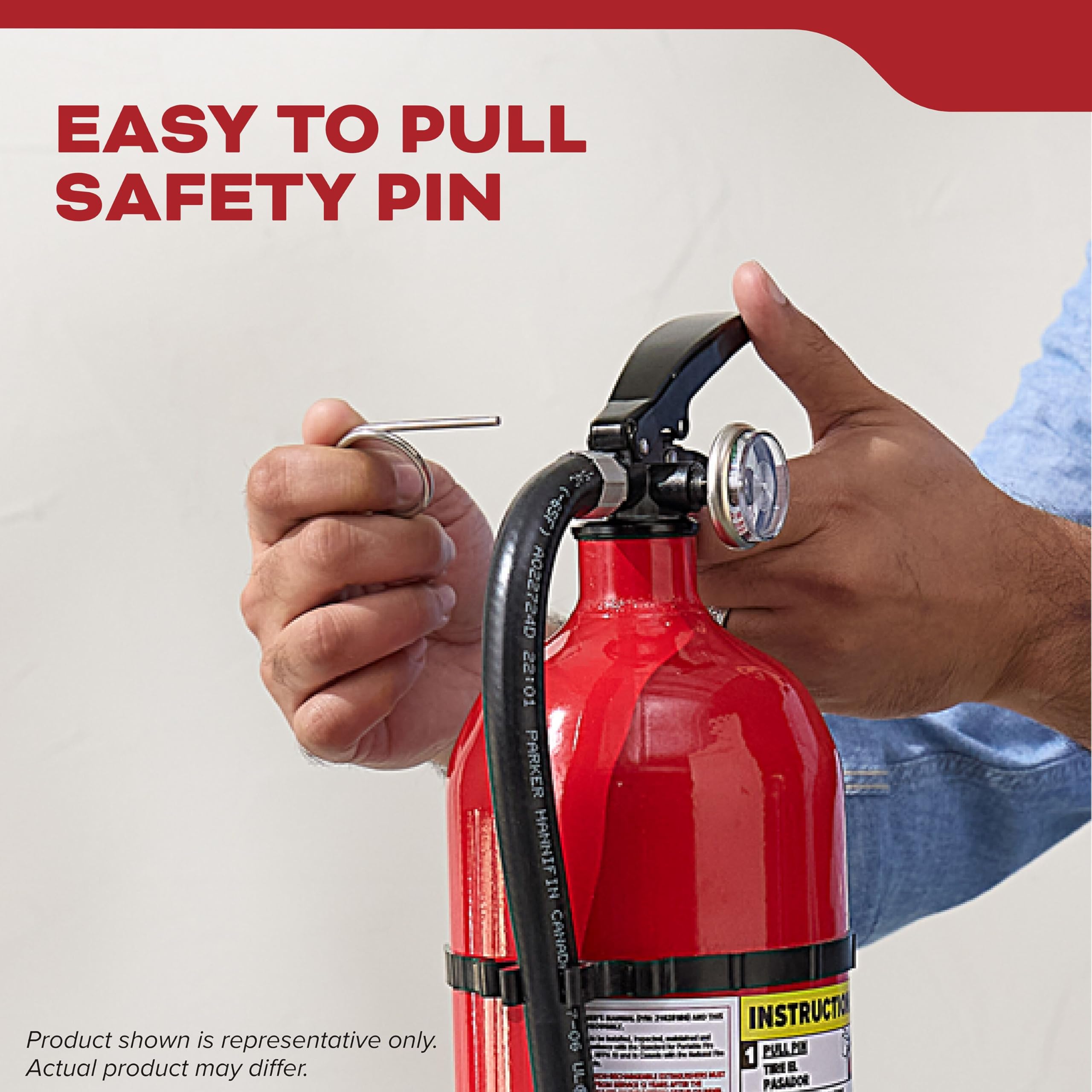 Kidde Multipurpose Fire Extinguisher for Home, Office, Dorm, Residential 3A40BC - Image 10