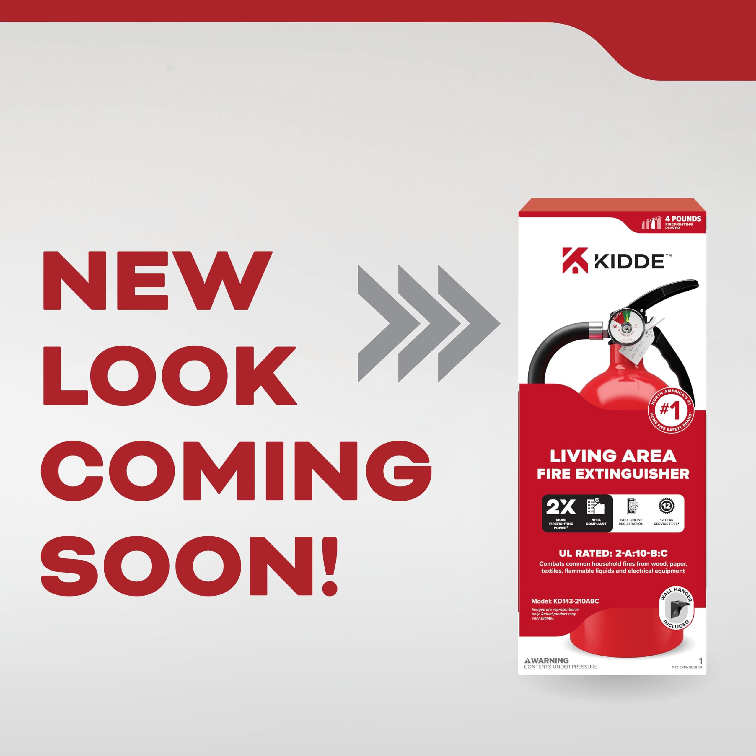 Kidde Fire Extinguisher for Home, For Residential and Living Area Use, 2A10BC - Image 4