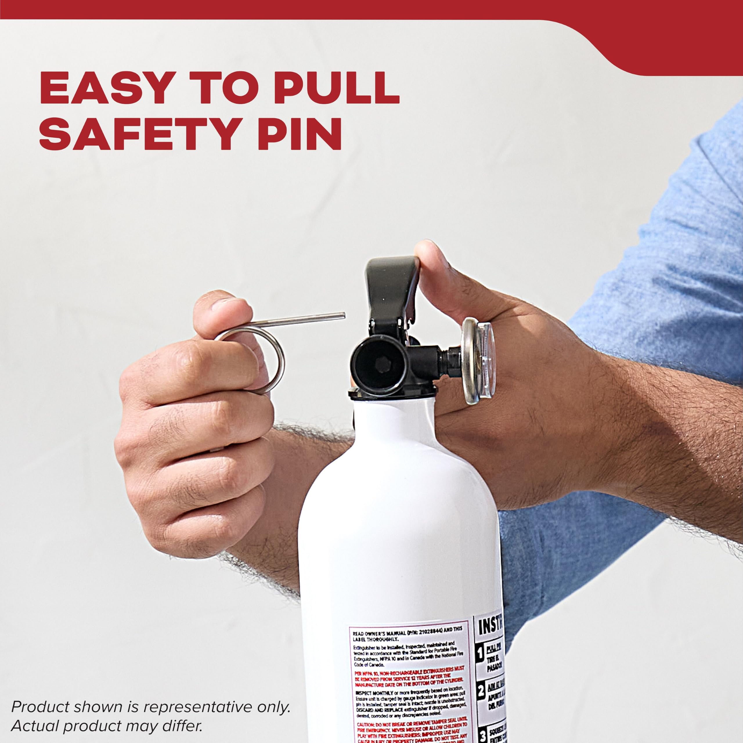 Kidde Fire Extinguisher for Kitchen, Residential, Single-Use, 711A - Image 10