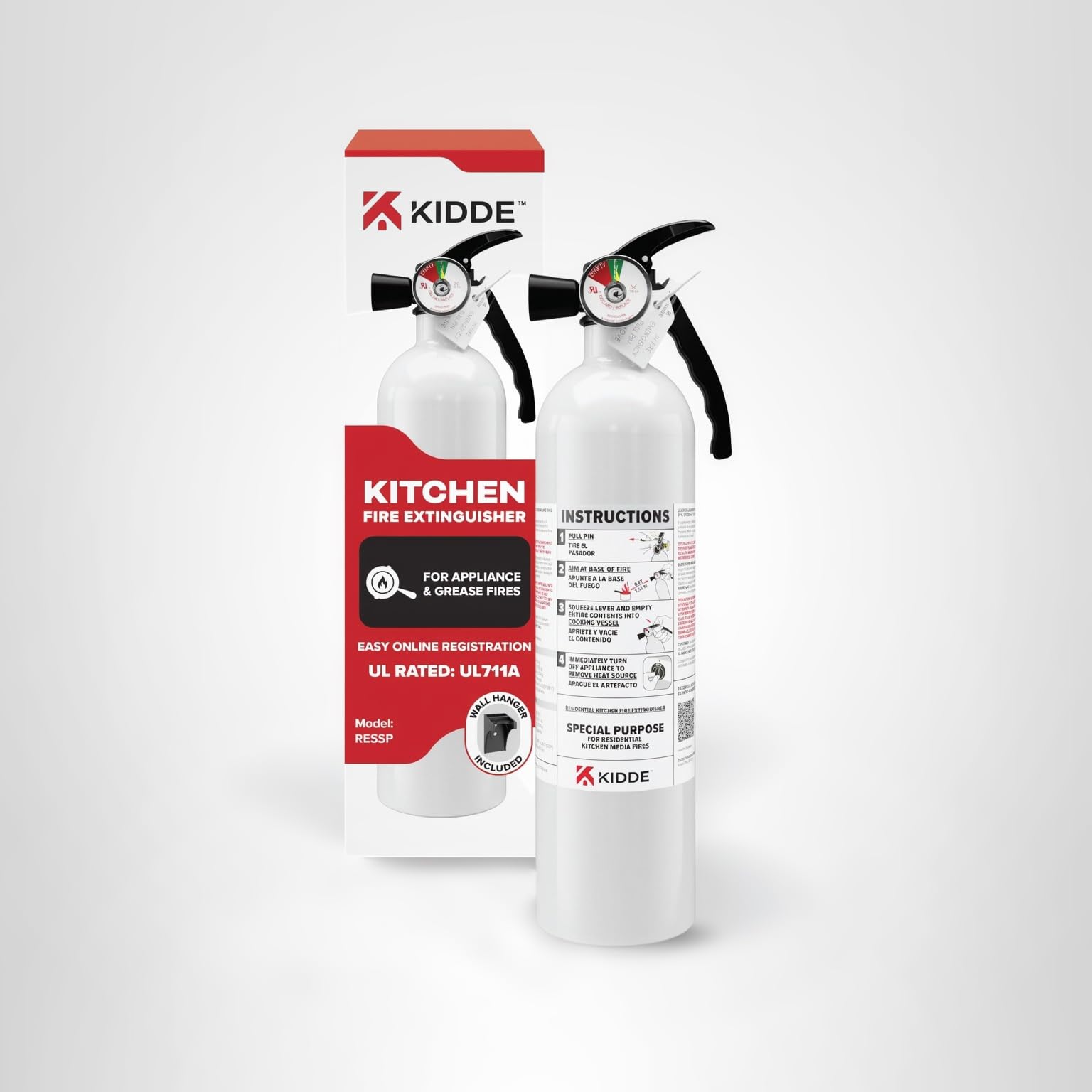 Kidde Fire Extinguisher for Kitchen, Residential, Single-Use, 711A - Image 15