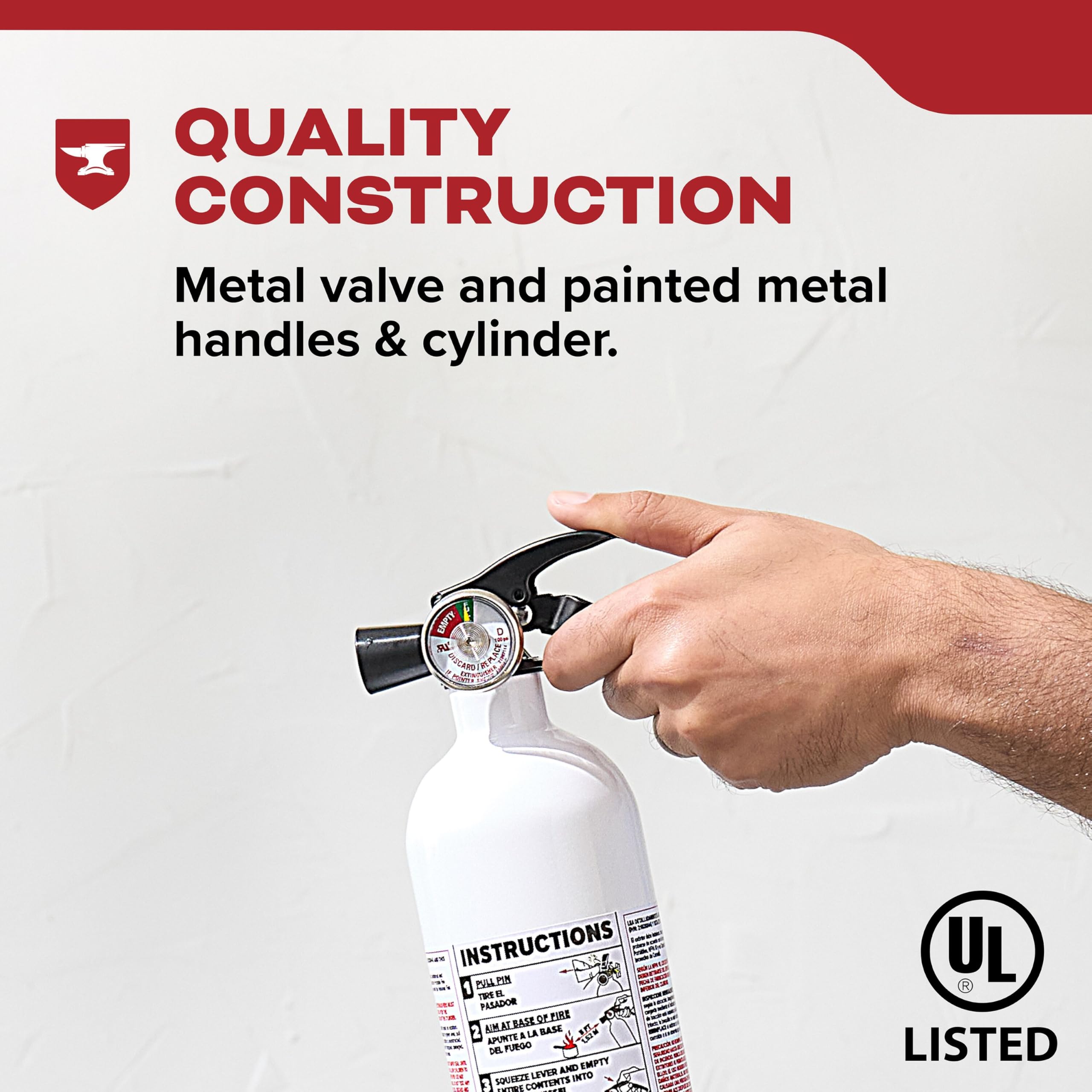 Kidde Fire Extinguisher for Kitchen, Residential, Single-Use, 711A - Image 5