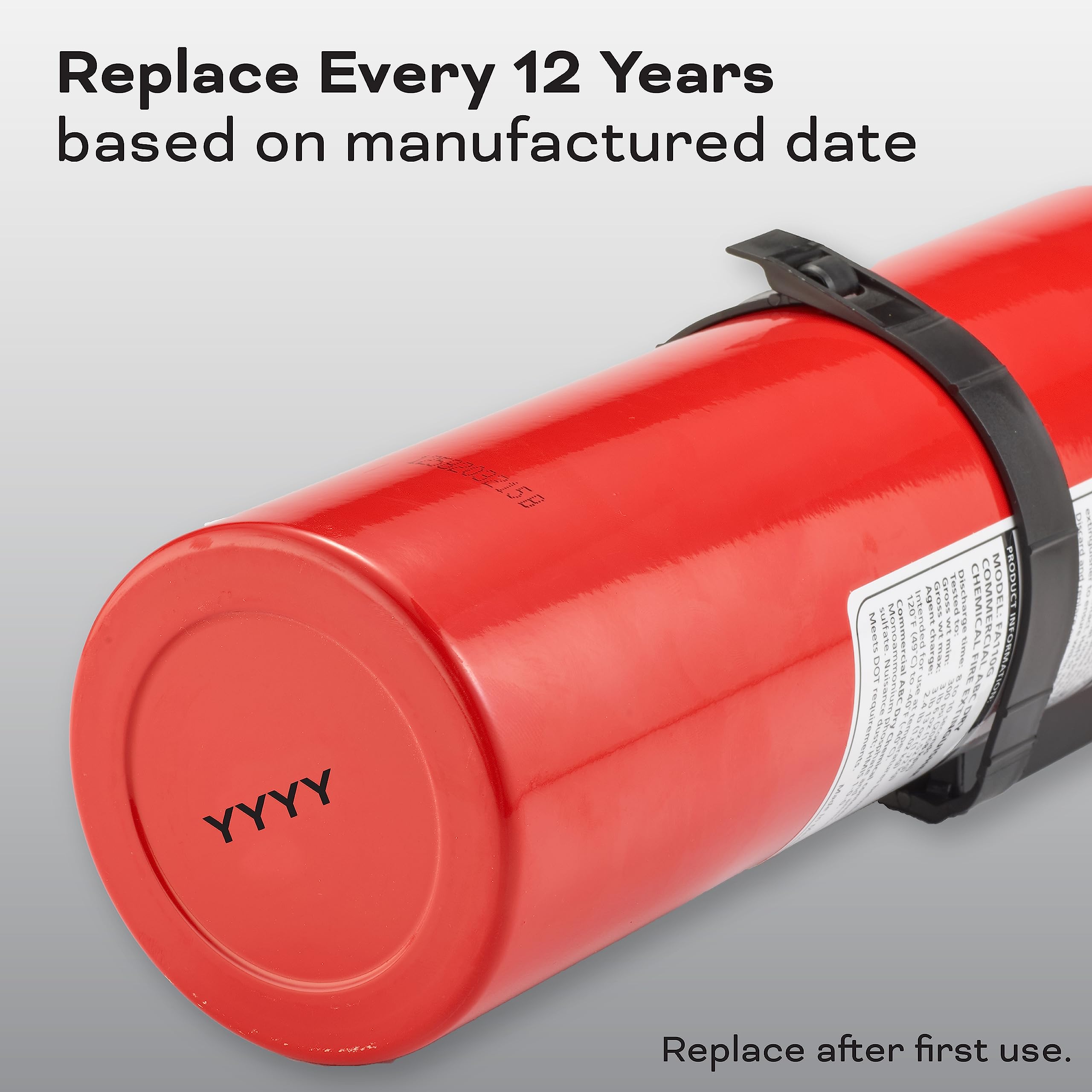 Kidde Kitchen Fire Extinguishers for Home & Office Use, 2 Pack: One 1-A:10-B:C and One Specialty Kitchen Extinguisher, Wall Mount & Strap Brackets Included - Image 13