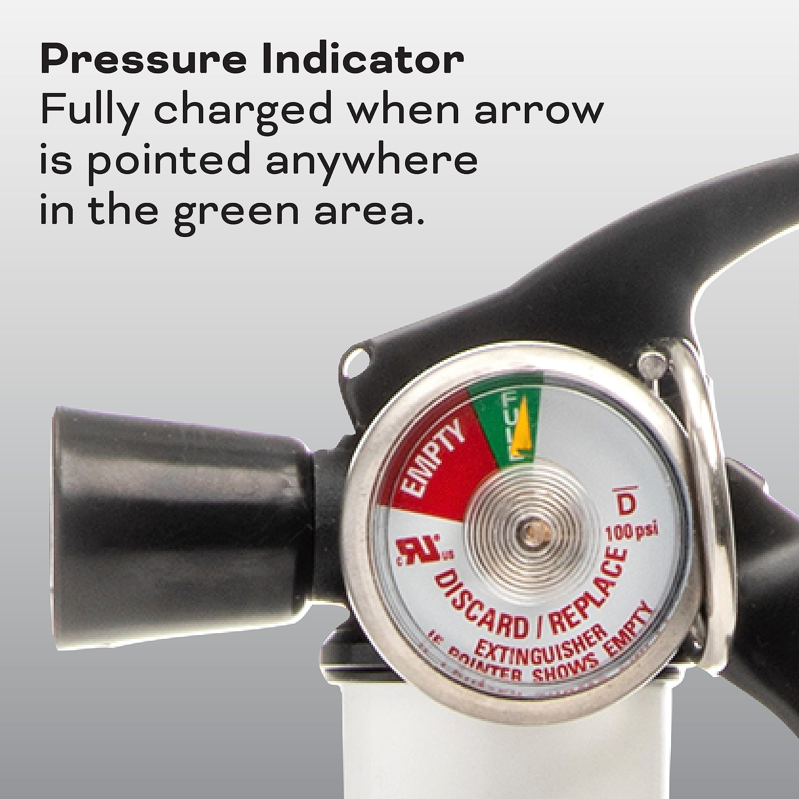 Kidde Kitchen Fire Extinguishers for Home & Office Use, 2 Pack: One 1-A:10-B:C and One Specialty Kitchen Extinguisher, Wall Mount & Strap Brackets Included - Image 8