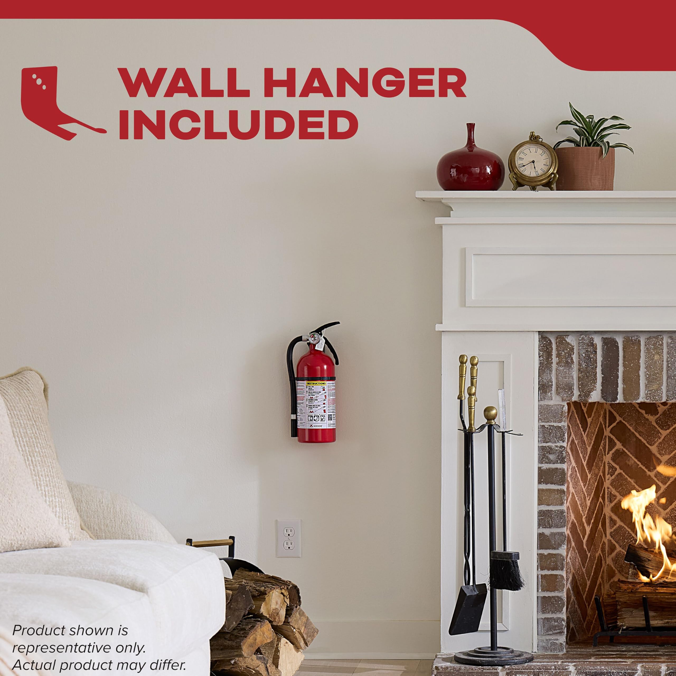 Kidde Multipurpose Fire Extinguisher for Home, Office, Dorm, Residential 3A40BC - Image 7