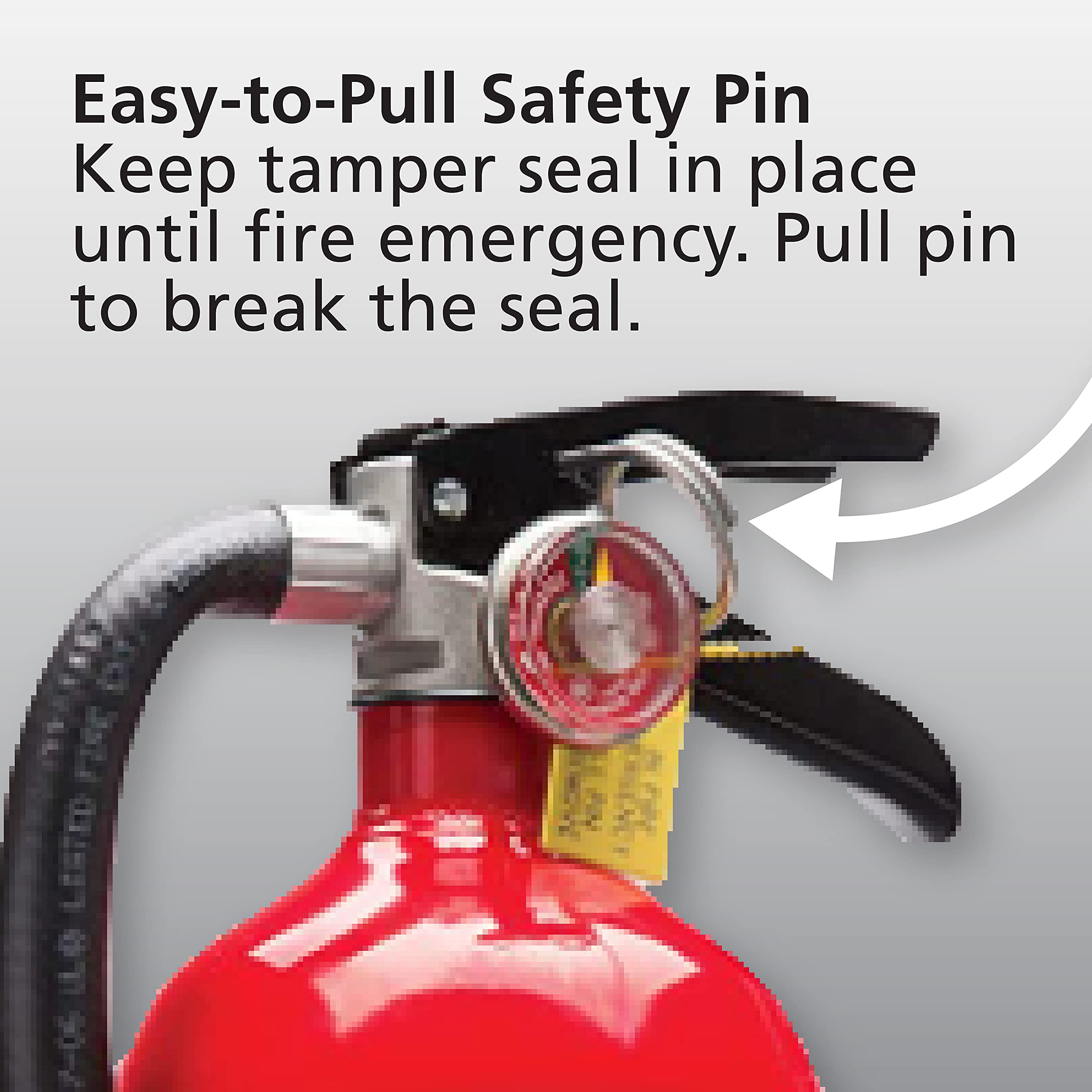 Kidde Pro 210 2A:10-B:C Fire Extinguisher, Rechargeable, Multi-Purpose for Home & Office, 4 lbs., Mounting Bracket Included , Red, 2 Pack - Image 10