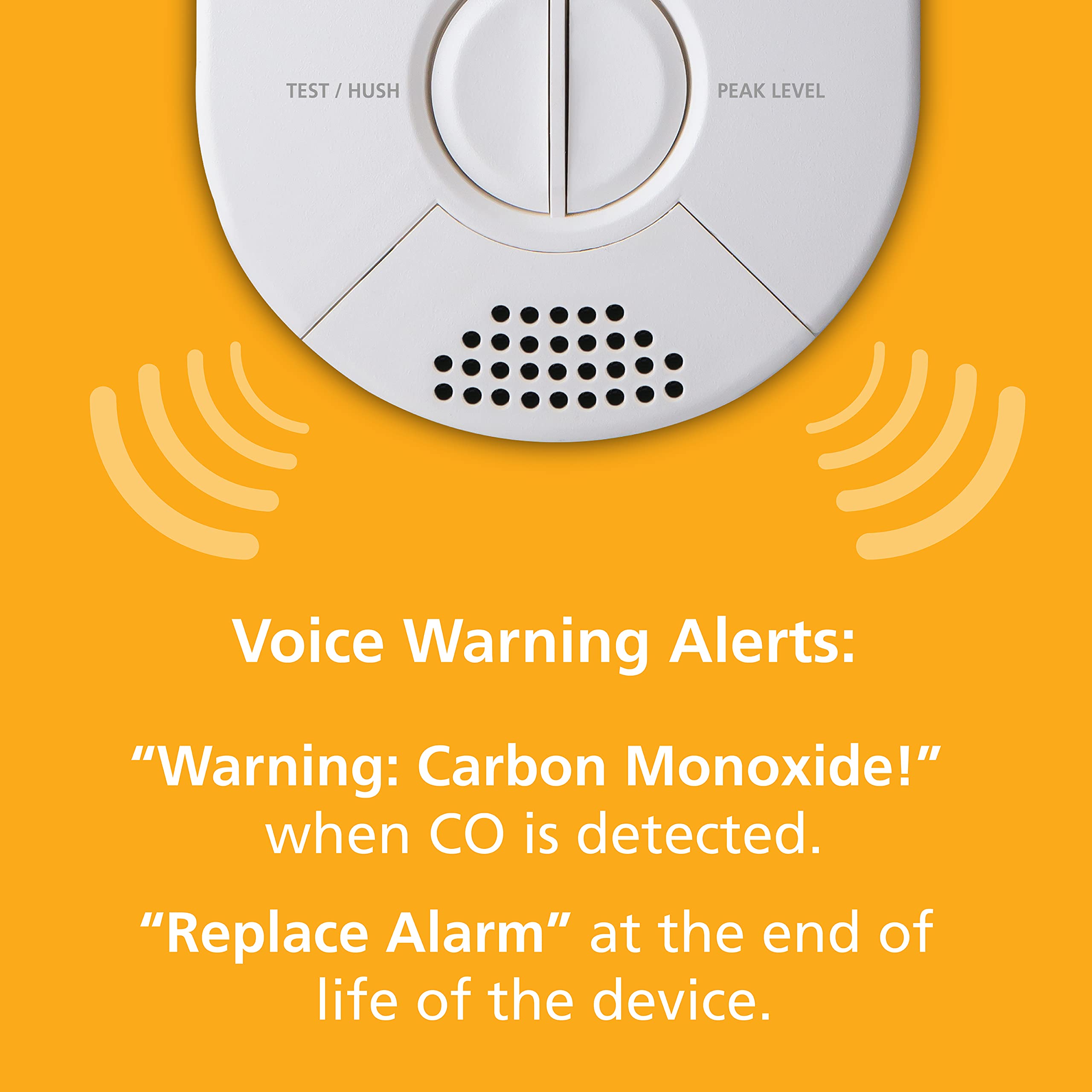 Kidde Smart Carbon Monoxide Detector & Indoor Air Quality Monitor, Plug In Wall, WiFi, Alexa Compatible Device, Voice & App Alerts - Image 9
