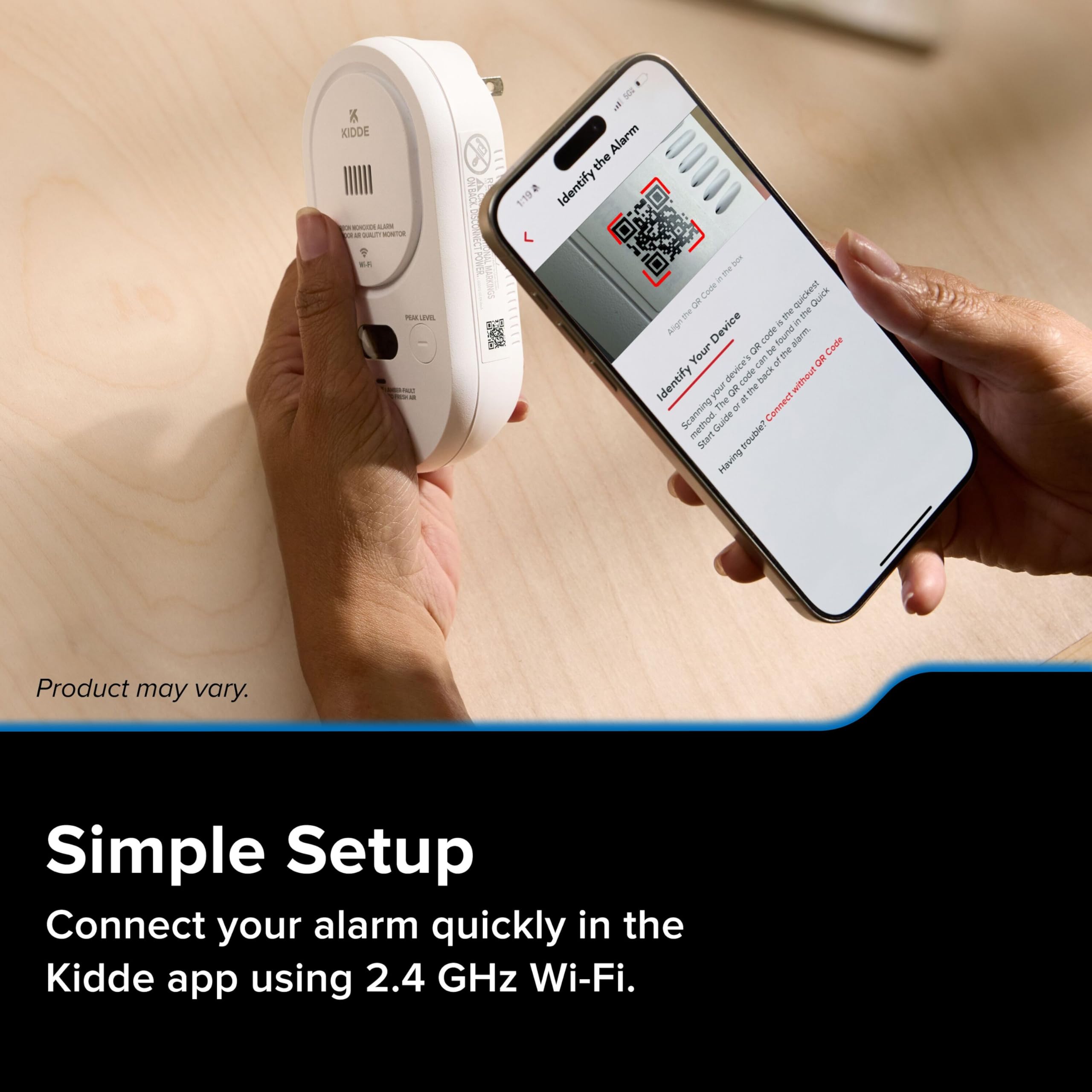 Kidde Smart Carbon Monoxide Detector, Plug-in with AA Battery Backup, Real-Time Notifications, 2.4 GHz Wi-Fi Enabled, Rotating Plug, 85 dB Alarm, 5th Edition, COPDW - Image 5